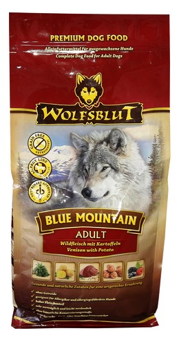Wolfsblut Dog Blue Mountain dziczyzna i owoce leśne 500g-1