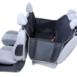 Kardiff Anti Slip mata samochodowa na tylne fotele z bokami M czarna-1