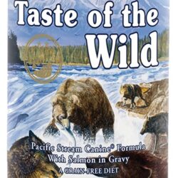 Taste of the Wild Pacific Stream Canine z mięsem z łososia puszka 390g-1