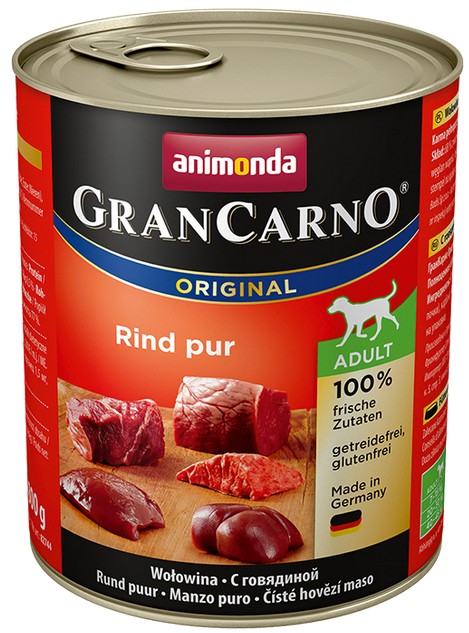 Animonda GranCarno Adult Rind Wołowina puszka 800g-1
