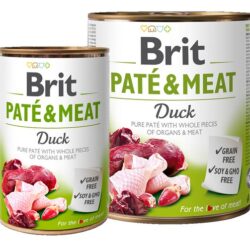 Brit Pate & Meat Dog Duck puszka 800g-1