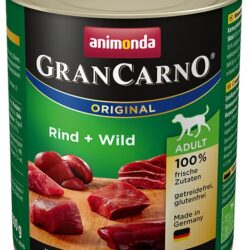 Animonda GranCarno Adult Rind Wild Wołowina + Dziczyzna puszka 800g-1