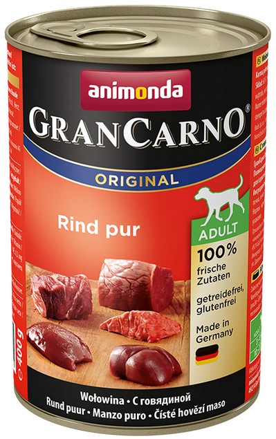 Animonda GranCarno Adult Rind Wołowina puszka 400g-1