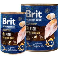 Brit Premium By Nature Fish & Fish Skin puszka 400g-1