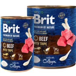 Brit Premium By Nature Beef & Tripe puszka 400g-1