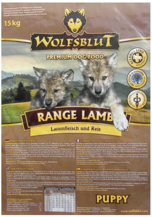 Wolfsblut Dog Range Lamb Puppy jagnięcina i ryż 15kg-1