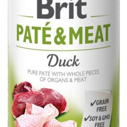 Brit Pate & Meat Dog Duck puszka 400g-1