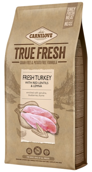 Carnilove Dog True Fresh Turkey Adult - indyk 11,4kg-1