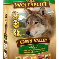 Wolfsblut Dog Green Valley jagnię, łosoś i ziemniaki 12,5kg-1